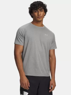 Herren-T-Shirt UNDER ARMOUR TECH TEXTURED SS 1382796-709 GRÜN