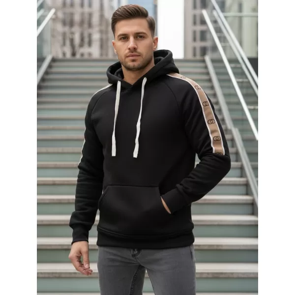  Herren-Sweatshirt DSTREET BX5941 SCHWARZ 