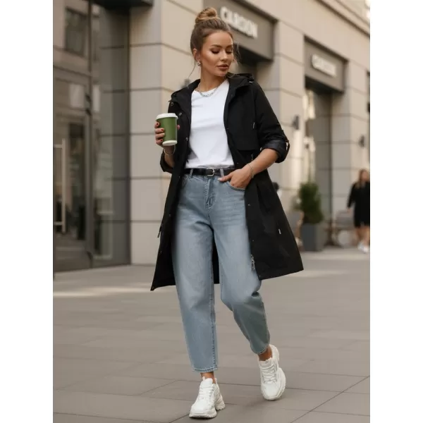  Damenmantel DSTREET TY5554 SCHWARZ 