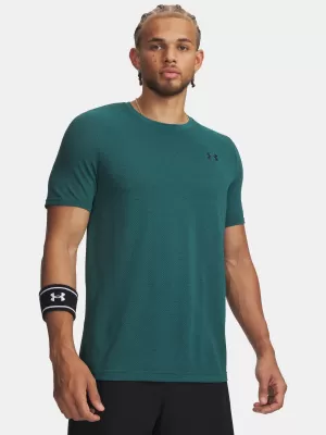 Herren-T-Shirt UNDER ARMOUR VANISH SEAMLESS NOVELTY SS 6010603-338 GRÜN