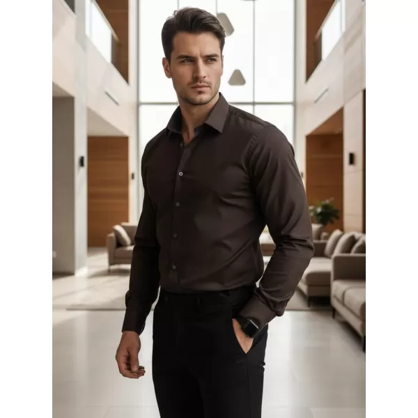  Herrenhemd DSTREET DX2685 BRAUN 