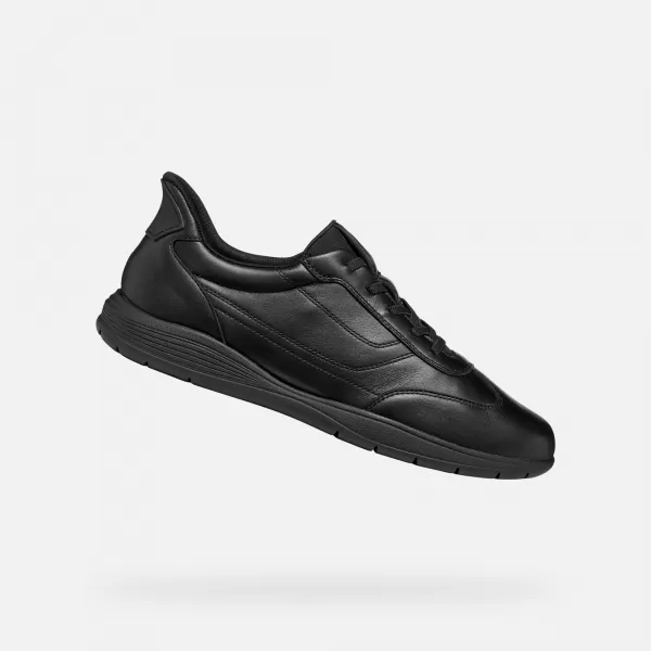  Herren-Sneaker GEOX SPHERICA EC2 PLUS FAST IN G014671 SCHWARZ 