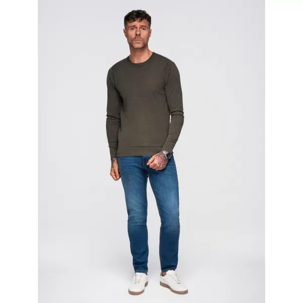  Herrenpullover OMBRE OM-SWBS-0106 OLIVENMELANGE 
