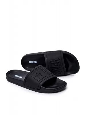 Herrenhausschuhe BIG STAR DD174690 SCHWARZ Big Star Shoes