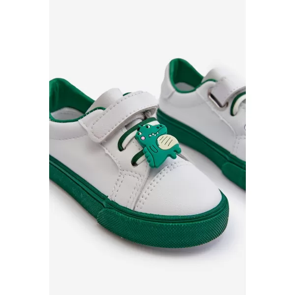  Kinder-Sneaker BOTO PENNYN 32801 WEIß/GRÜN 