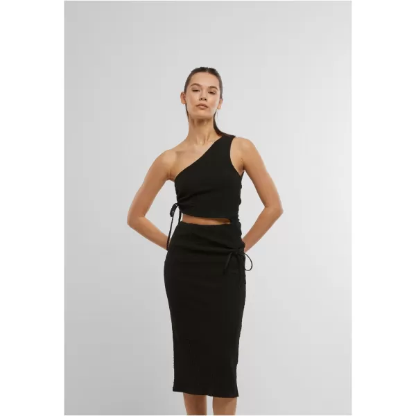  Kleid URBAN CLASSICS TB7706 SCHWARZ 