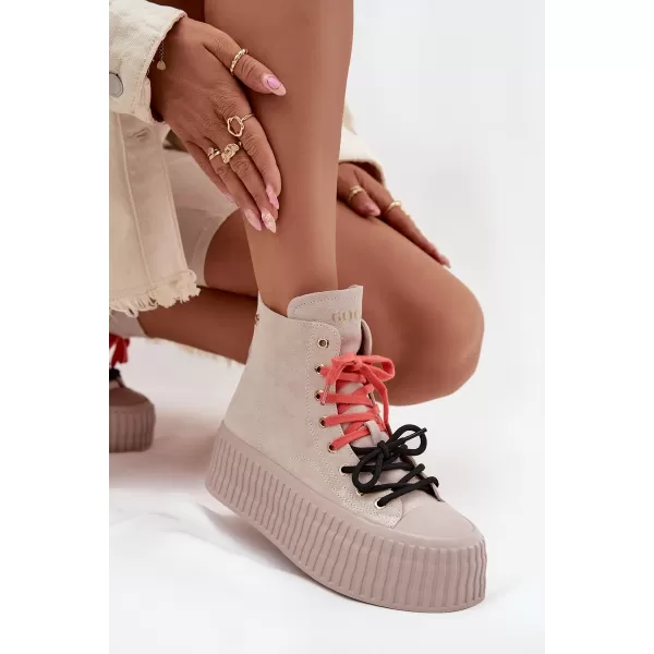 Damenschuhe GOE SS2N4047 BEIGE 
