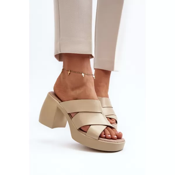  Damen-Flip-Flops ZAZOO 40373 BEIGE 