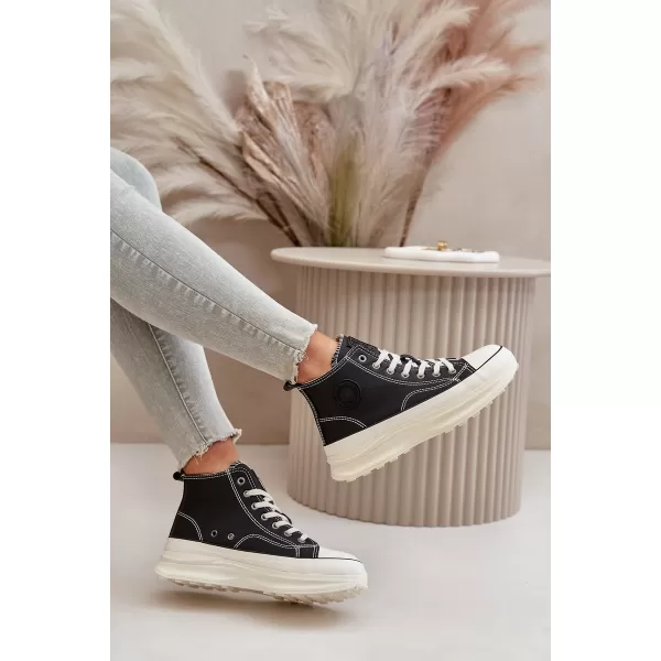  Damen-Sneaker BIG STAR OO274068 SCHWARZ Big Star Shoes 