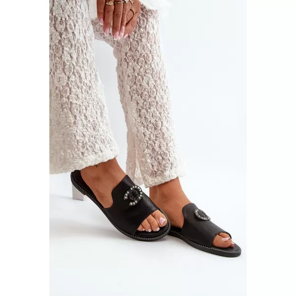  Damen-Flip-Flops S.BARSKI KV27-050 SCHWARZ 