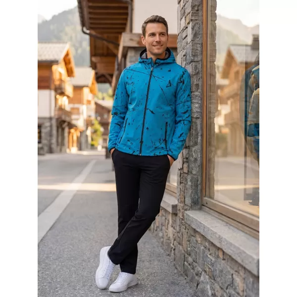  Premium-Softshelljacke für Herren ALTISPORT VOJ/ALM034JACK01 SMARAGD 