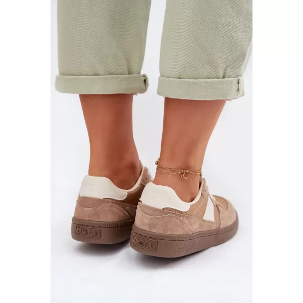  Damen-Sneaker BIG STAR TT274177 BEIGE Big Star Shoes 