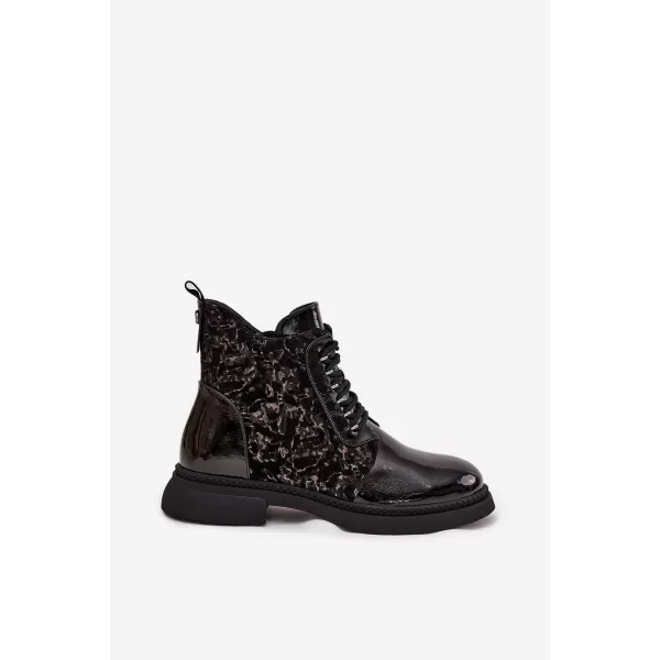  Damenschuhe D&A CR52-613 SCHWARZ 