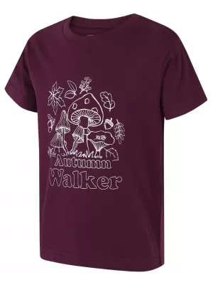 Kinder-T-Shirt HUSKY TEE MUSHROOM K LILA