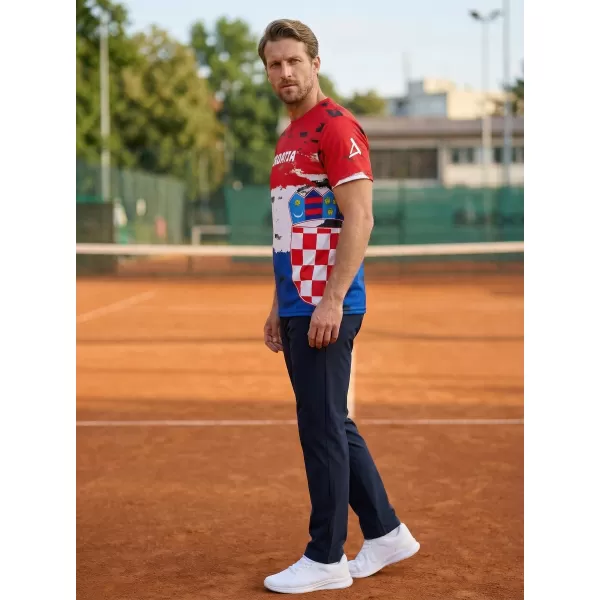 Premium-T-Shirt für Herren ALTISPORT VOJ/ALM036HR/TR01 KROATIEN 