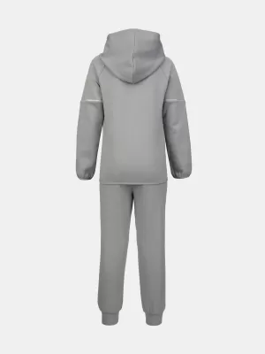 Jungen-Set UNDER ARMOUR UA DOUBLE KNIT FZ SET UAFII1NE-053 GRAU