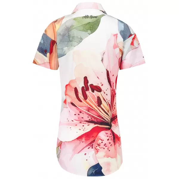  Premium-Shirt für Damen ALTISPORT VOJ/ALW117KOS01 LILIENLICHT 