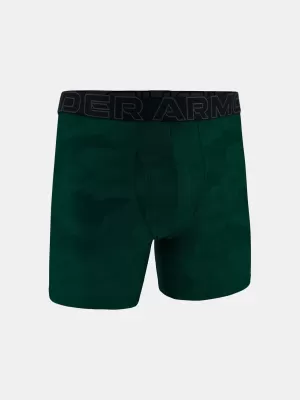 Herren-Boxershorts UNDER ARMOUR UA PERFORMANCE TECH - PRINT 6IN - 1PK 1383875-338 GRÜN