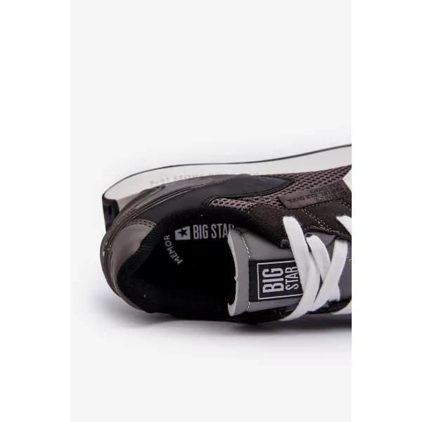  Herren-Sneaker BIG STAR NN174347 SCHWARZ Big Star Shoes 
