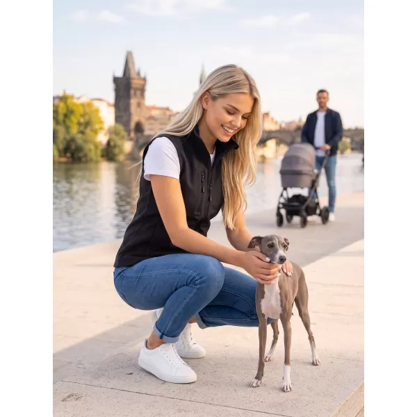  Softshellweste für Damen ALTISPORT NoPrint NP/ALW965 EBENHOLZGRAU 