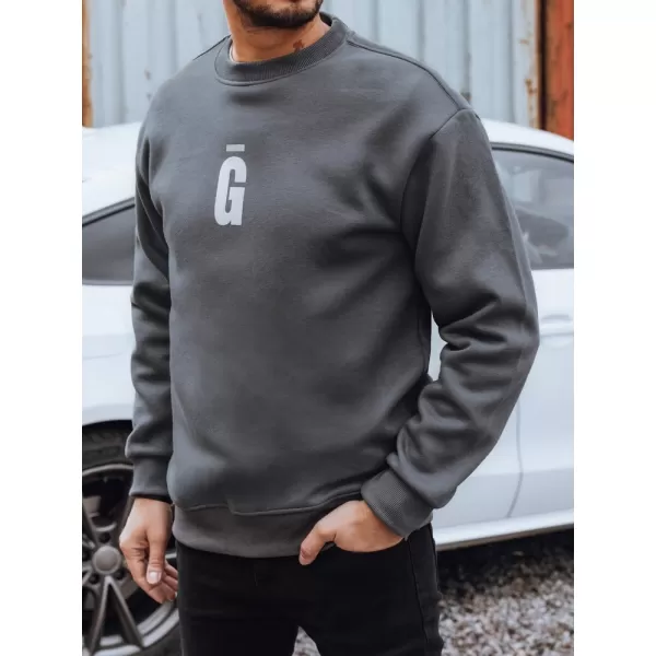  Herren-Sweatshirt DSTREET BX5921 DUNKELGRAU 