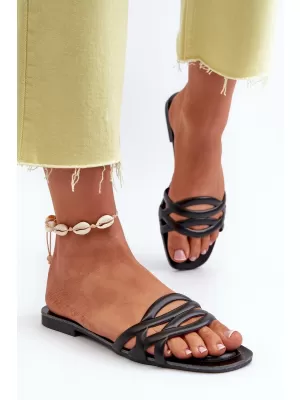 Damensandalen BOTO MOLDELA 31344 SCHWARZ