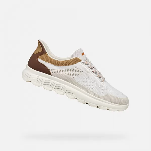  Herren-Sneaker GEOX SPHERICA PLUS FAST IN G014665 CREMIG 