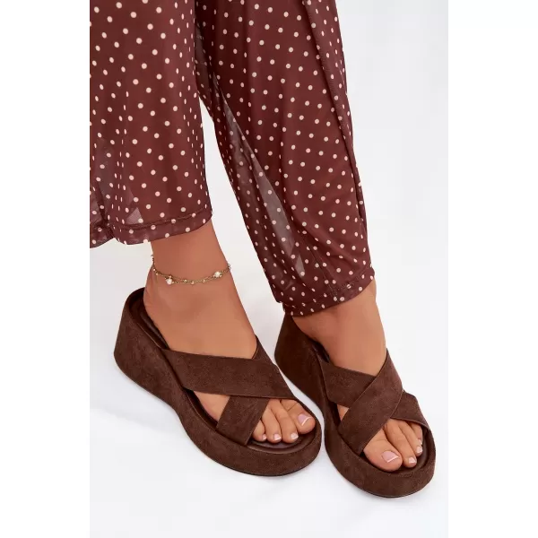  Damenhausschuhe BOTO CALORINE 41357 BRAUN 