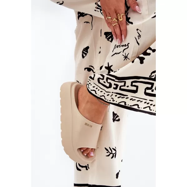  Damenhausschuhe BIG STAR RR274A569 BEIGE Big Star Shoes 