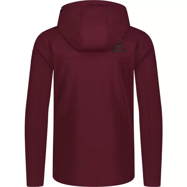 Herren-Softshelljacke NORDBLANC CANOPY NBSSM8340 BURGUND 