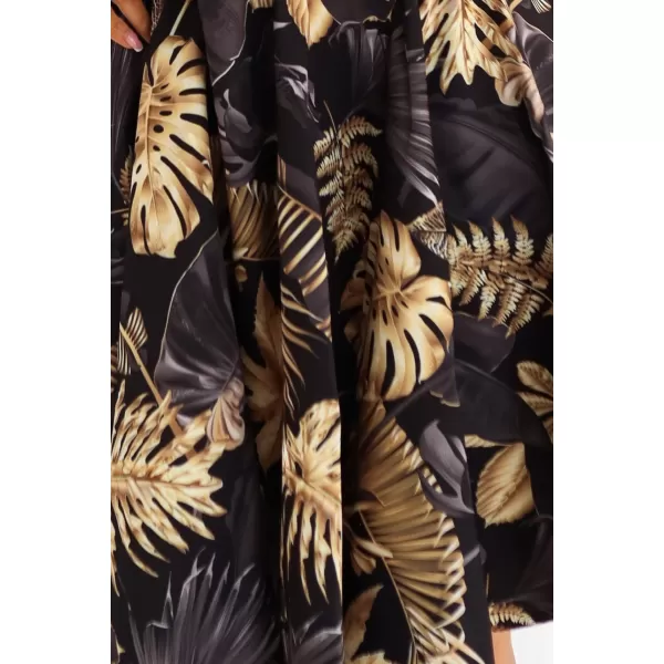  Kleid NUMOCO 114-18 GOLDENE BLÄTTER 