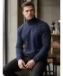 Herrenpullover DSTREET WX2360 BLAU