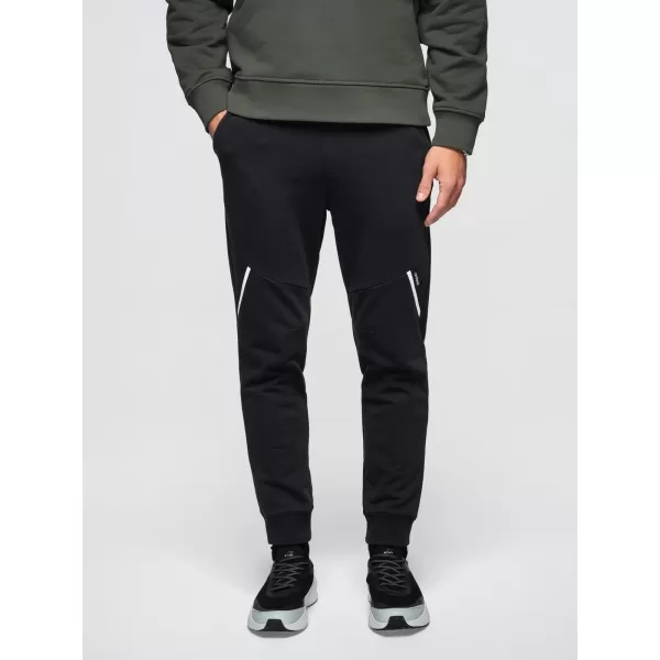  Herren-Jogginghose OMBRE OM-PASK-0280 SCHWARZ 