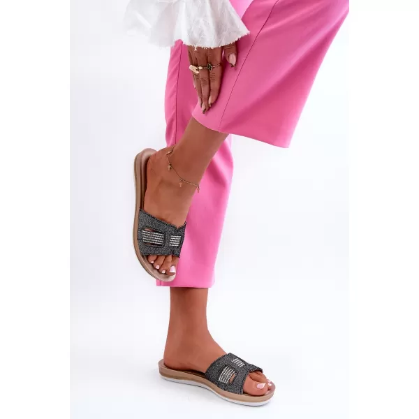  Damen-Flip-Flops INBLU BA000050 SCHWARZ 
