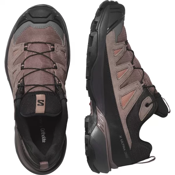  Damenschuhe SALOMON X ULTRA 360 LTR GTX W L47571500 COGNAC/PFEFFERKORN/SCHWARZ 