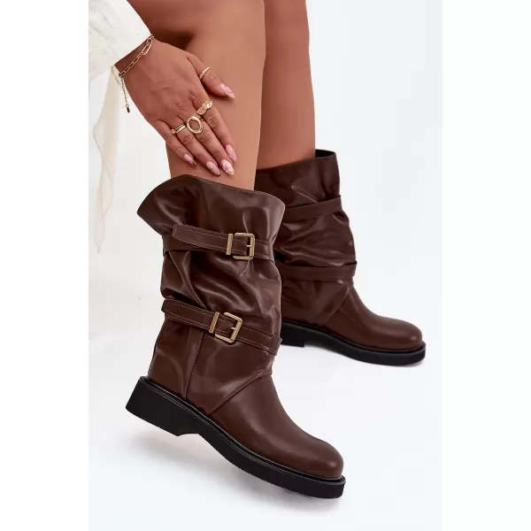 Damenstiefel BOTO HALVESSA 39587 BRAUN 