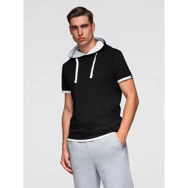  Herren-T-Shirt OMBRE OM-TSCT-0256 SCHWARZ 