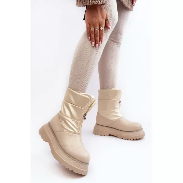  Schneemänner für Frauen GOE MM2N4079 BEIGE 