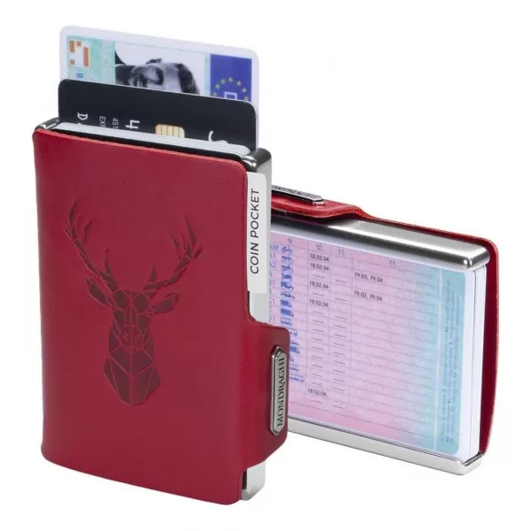  Geldbörse MONDRAGHI Silhouette Modern Deer HRSG 