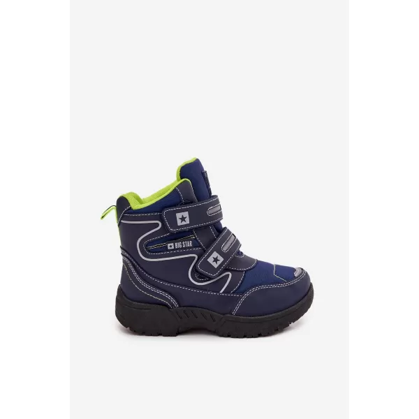  Kinder-Schneestiefel BIG STAR OO374048 BLAU Big Star Shoes 