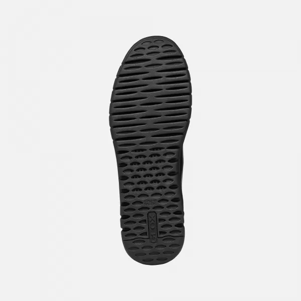  Herren-Sneaker GEOX FLEXTRIDE PLUS G014652 SCHWARZ 
