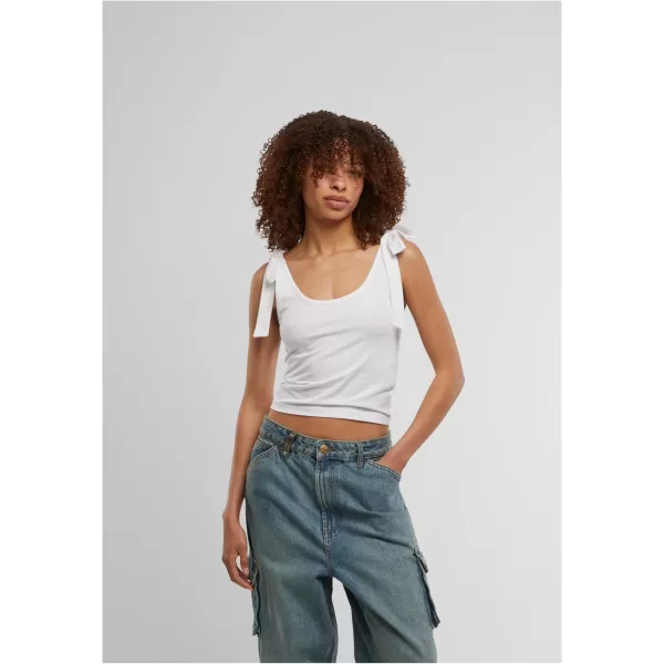  Damen-T-Shirt URBAN CLASSICS TB7520A SCHWARZ/WEIß 