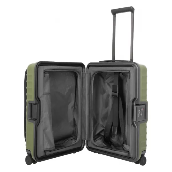  Koffer TITAN Overseas S Front pocket Forest green WALDGRÜN 