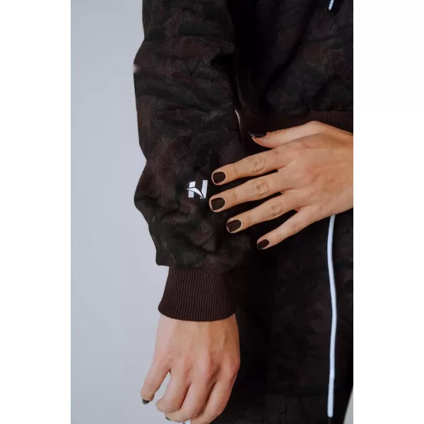  Kapuzenpullover mit Reißverschluss POWER 895 DARK BROWN CAMO Nebbia 