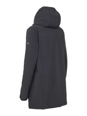 Softshell-Mantel für Damen TRESPASS KRISTEN SCHWARZ