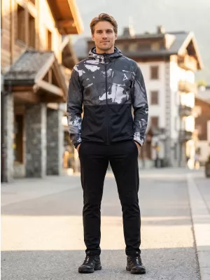 Premium-Softshelljacke für Herren ALTISPORT VOJ/ALM125JACK01 MASKE/SCHWARZ