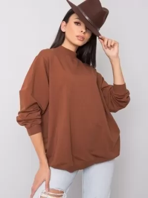 Damen-Sweatshirt BASIC FEEL GOOD RV-BL-5185.81P BRAUN
