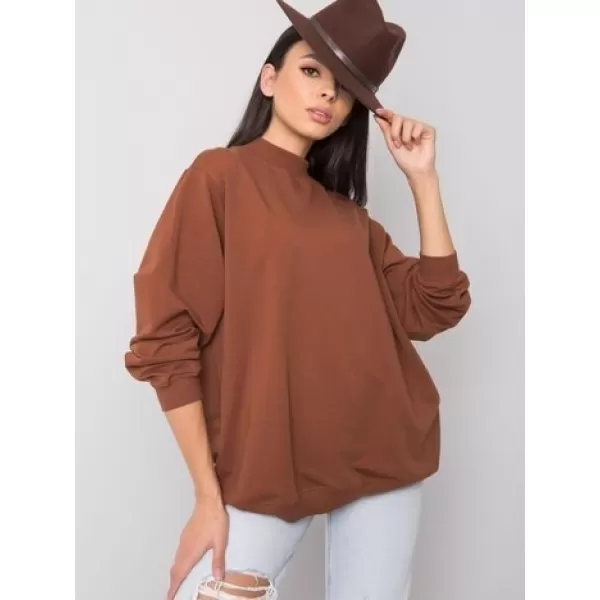  Damen-Sweatshirt BASIC FEEL GOOD RV-BL-5185.81P BRAUN 