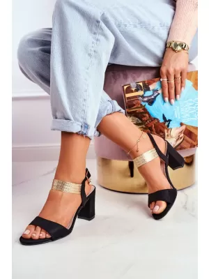 Damensandalen S.BARSKI ENJOY SCHWARZ