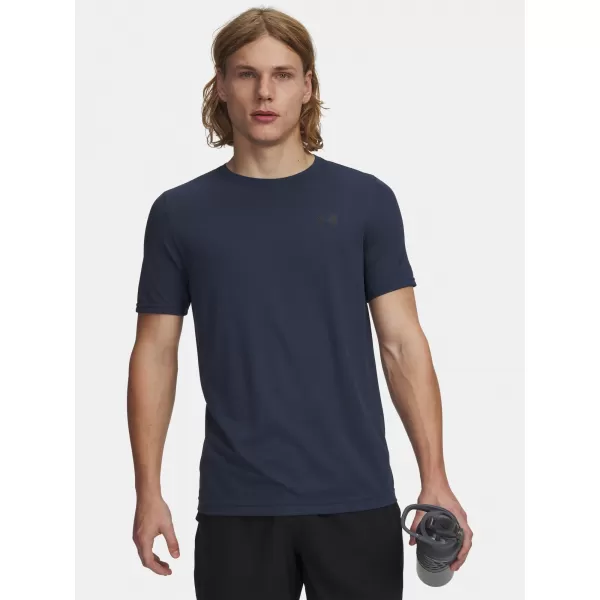  Herren-T-Shirt UNDER ARMOUR VANISH SEAMLESS NOVELTY SS 6010603-498 BLAU 